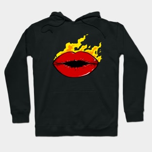 Flaming pair of Lips Hoodie